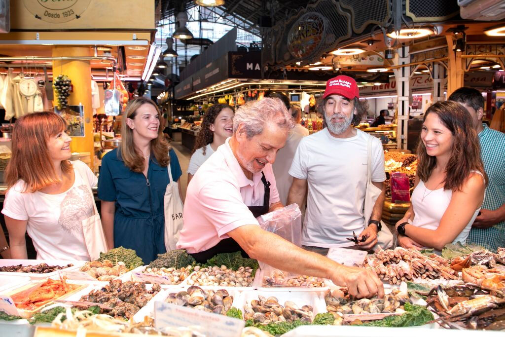 Clase de cocina de paella en Barcelona + Visita al mercado de La Boquería
