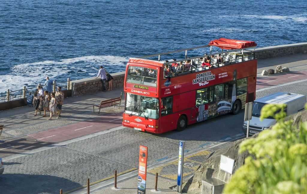 Bus turístico de San Sebastián