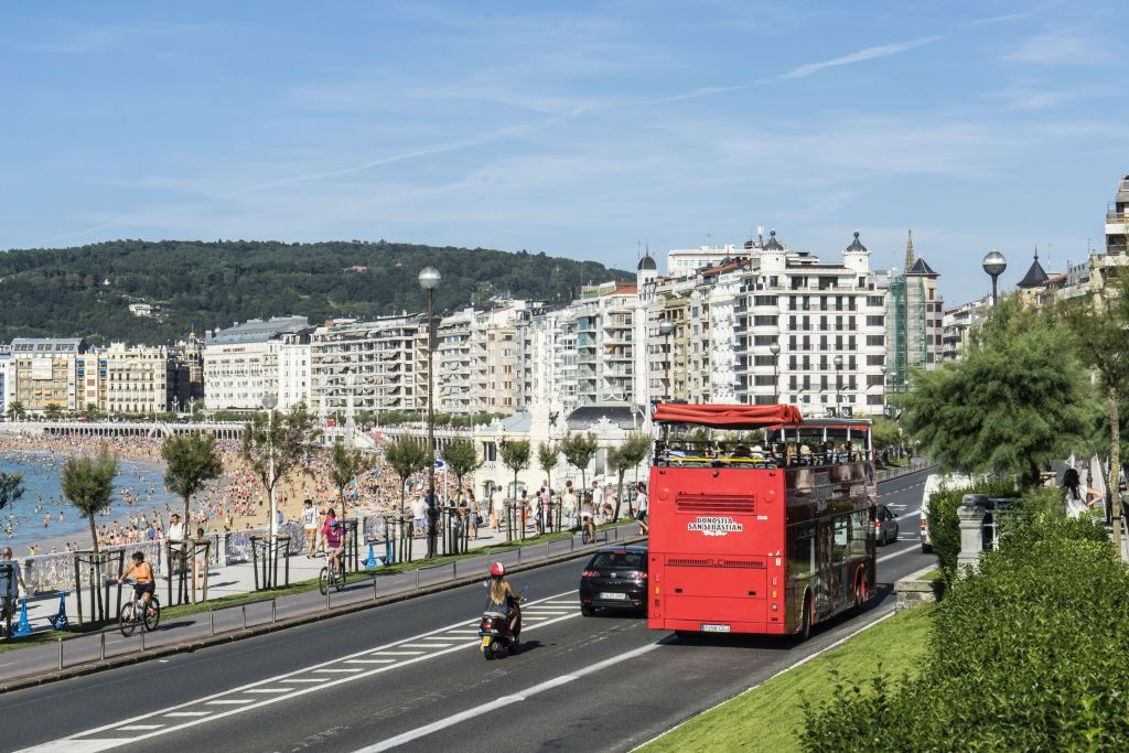 Bus turístico de San Sebastián