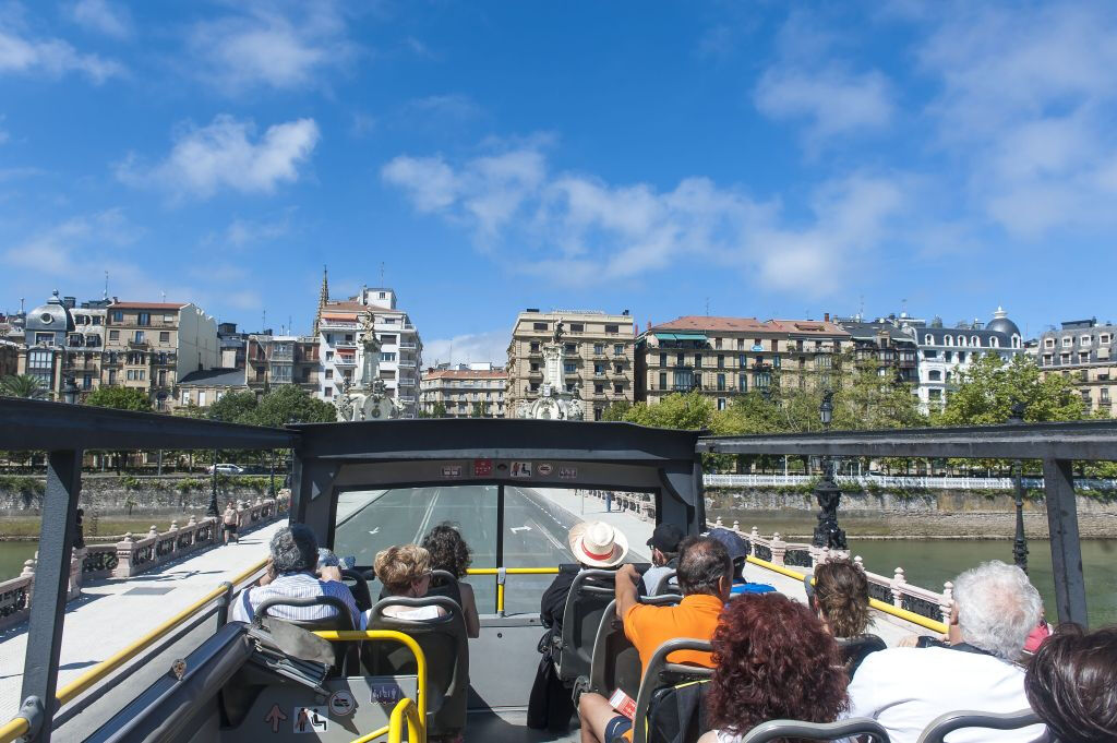 Bus turístico de San Sebastián