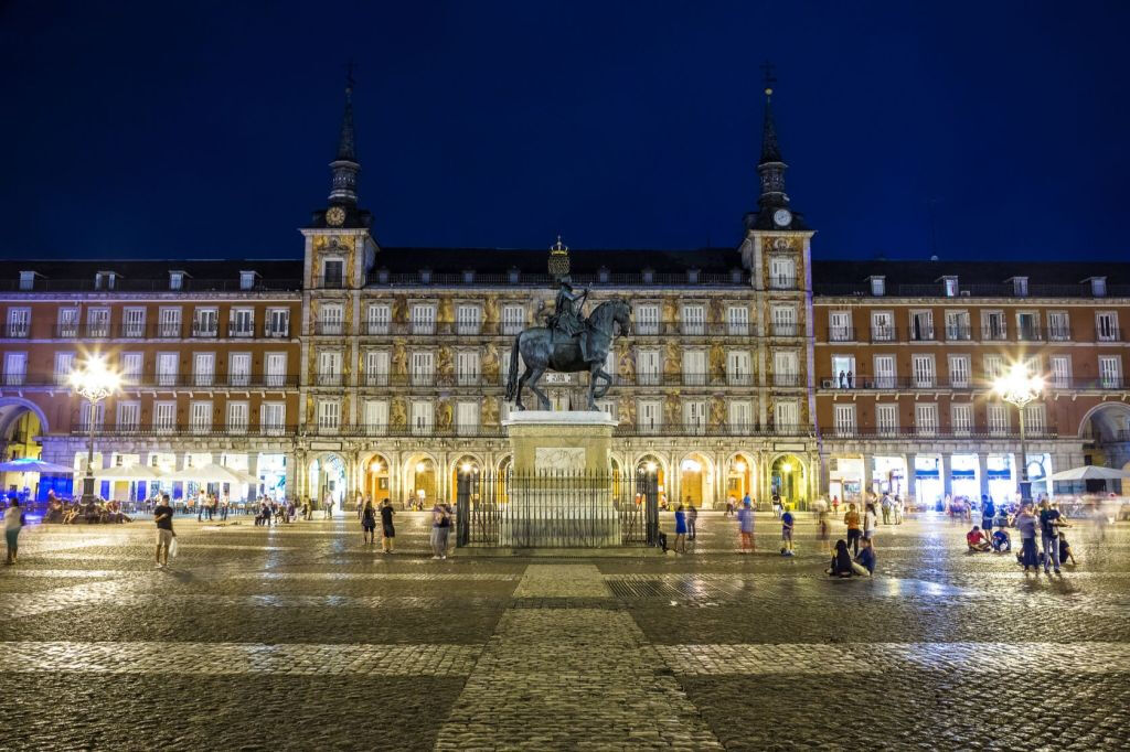 Visite guidée de Madrid au coucher du soleil