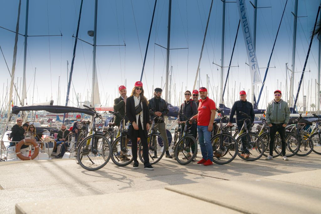 E-Bike, Vineyard Tour, Wine Tasting & Sailing Experience from Barcelona