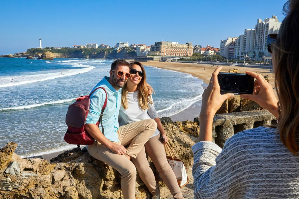 Tour guiado de Biarritz y la costa vasca francesa desde San Sebastián