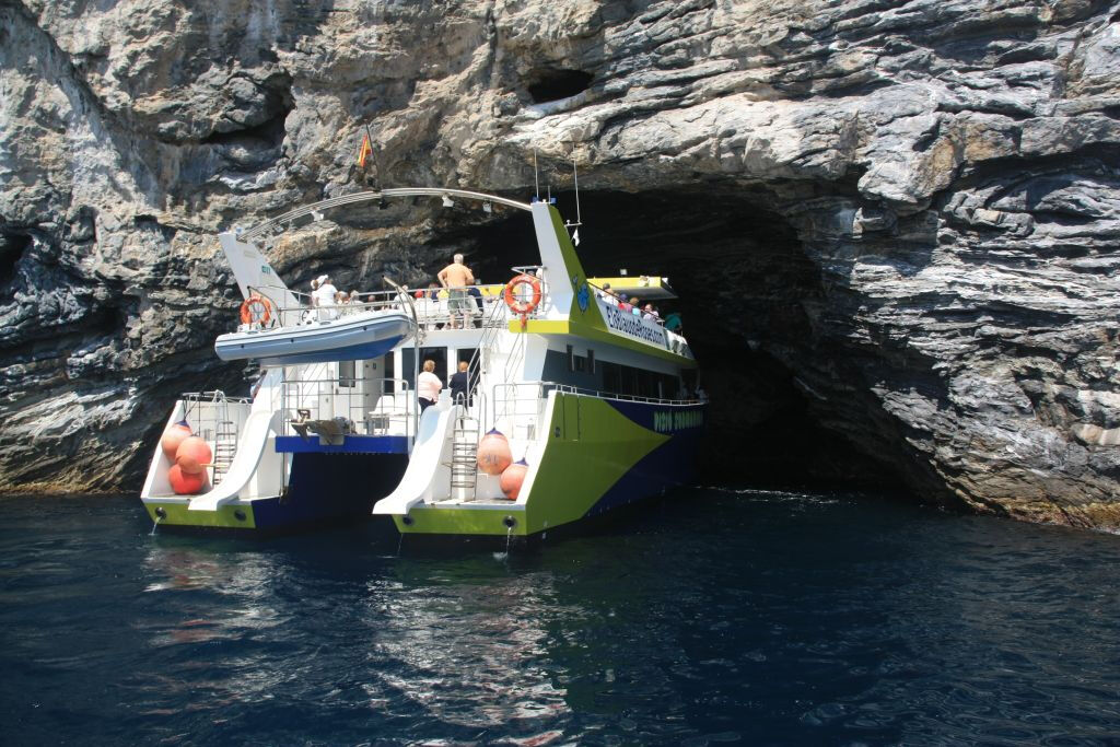 Glass Botom Boat Trip to Cap Norfeu from Roses & Santa Margarita