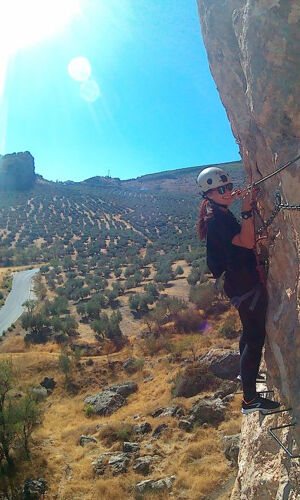 Vía Ferrata de Moclín: Visita guiada desde Granada