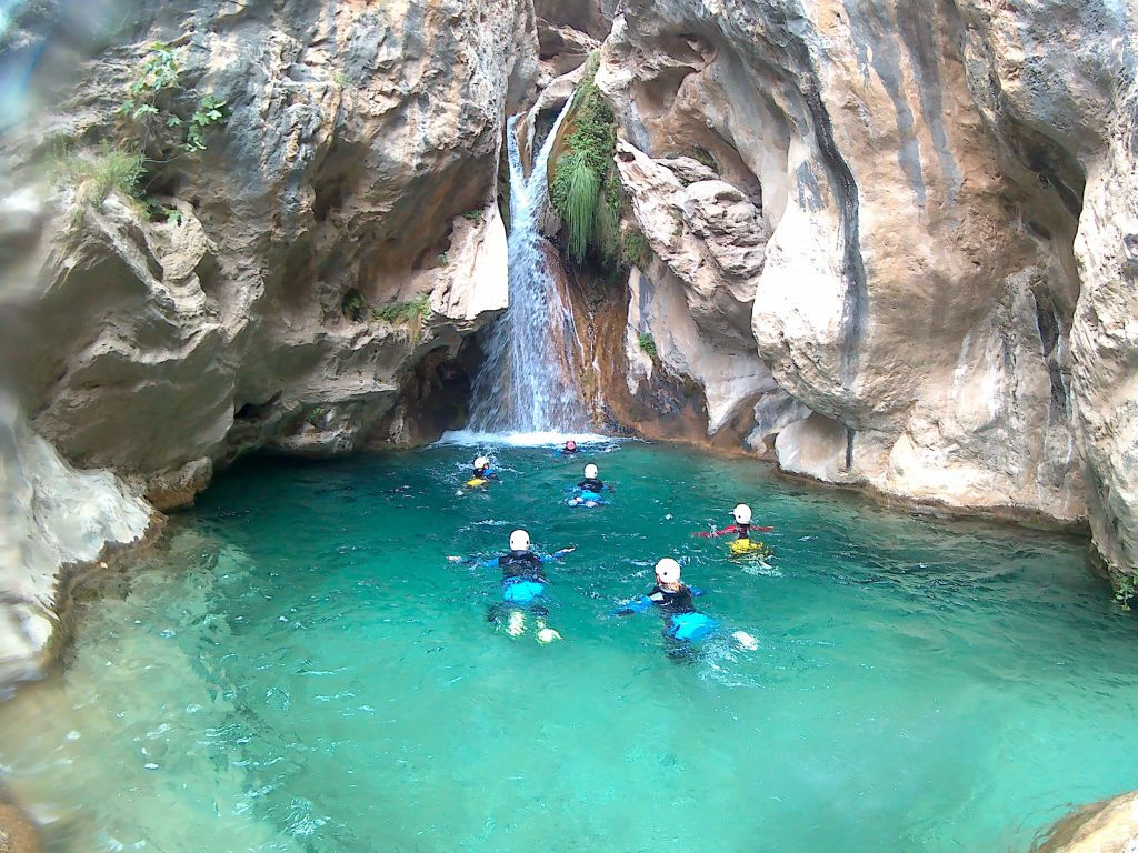 Canyoning Río Verde: Tour guiado