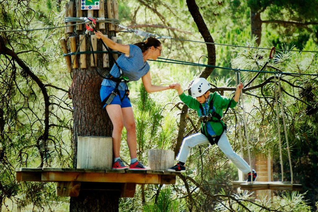 Parc d'aventure Tirolinas Go Alicante Zip Line