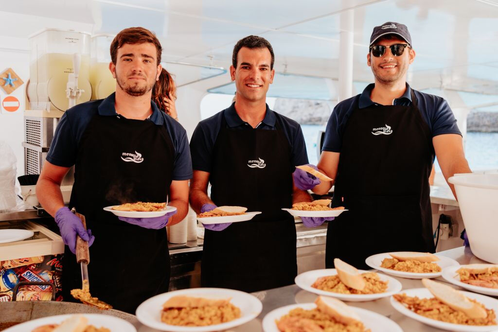 Menorca: Tour en barco por la costa sur + Comida