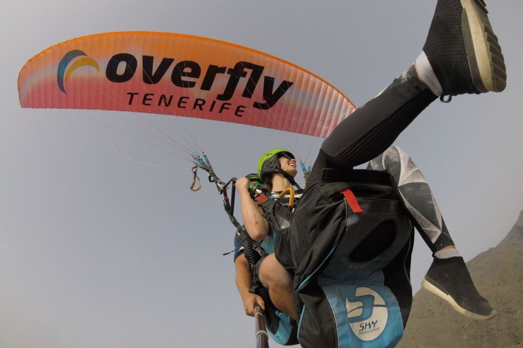 Tenerife: High Performance Paragliding Flight