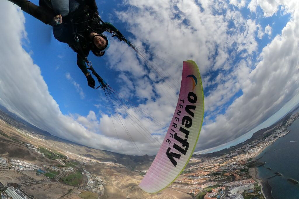 Tenerife: High Performance Paragliding Flight