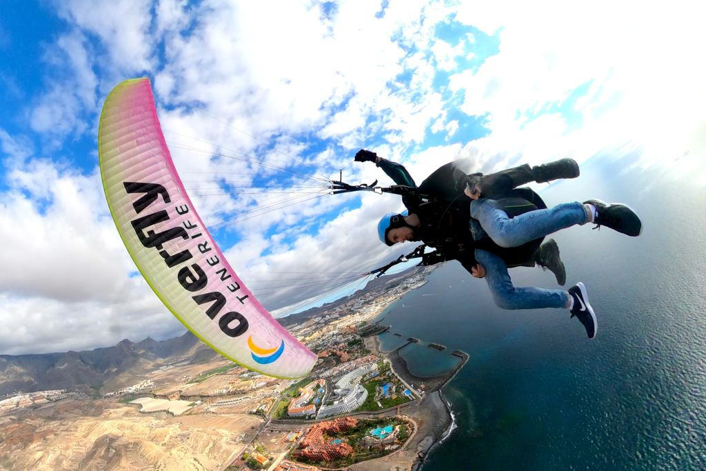 Tenerife: High Performance Paragliding Flight