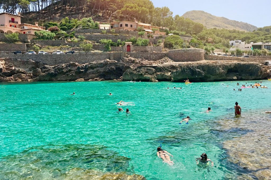 Santa Ponsa : Excursion en bateau autour de l'île du Dragon + baignade