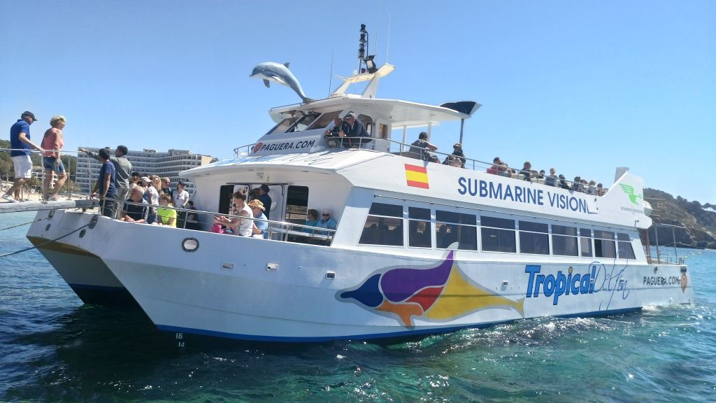 Santa Ponsa: Excursión en barco para avistar delfines