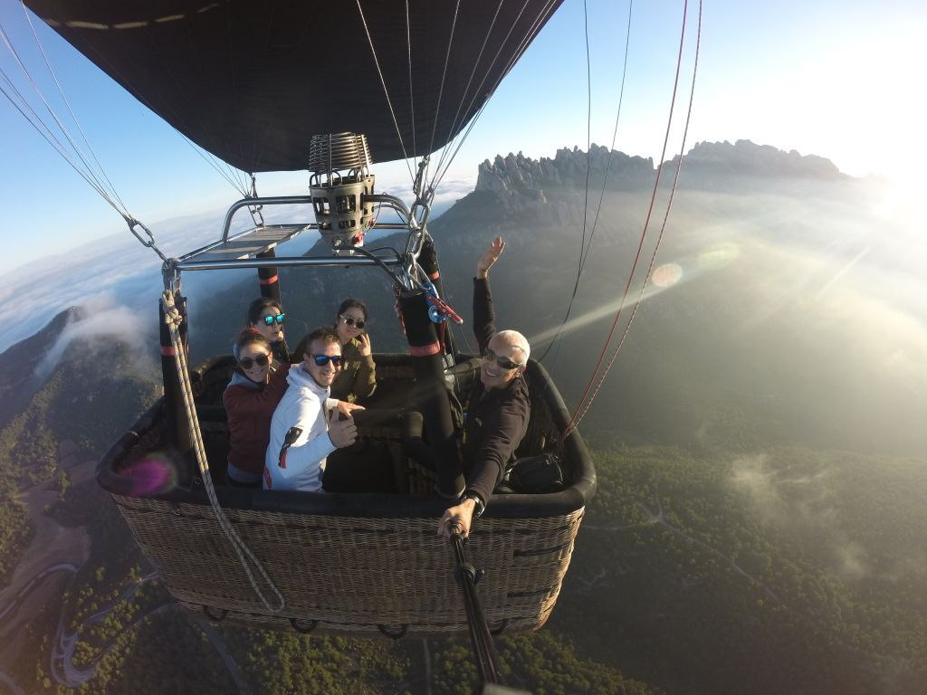 Experiência de Balão de Ar Quente de Montserrat