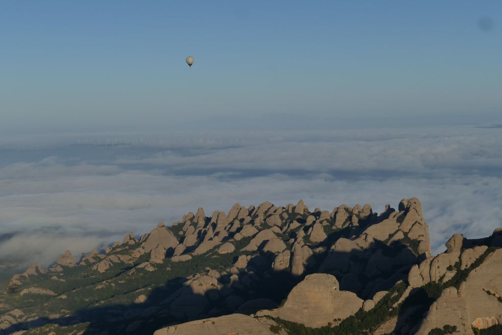Experiência de Balão de Ar Quente de Montserrat