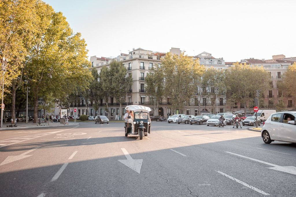 Madrid : 2 heures de visite en Tuk Tuk électrique privé