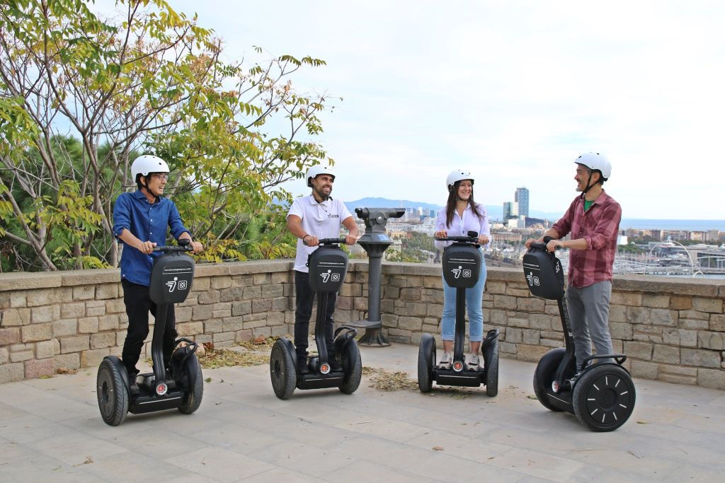 Tour olympique en Segway