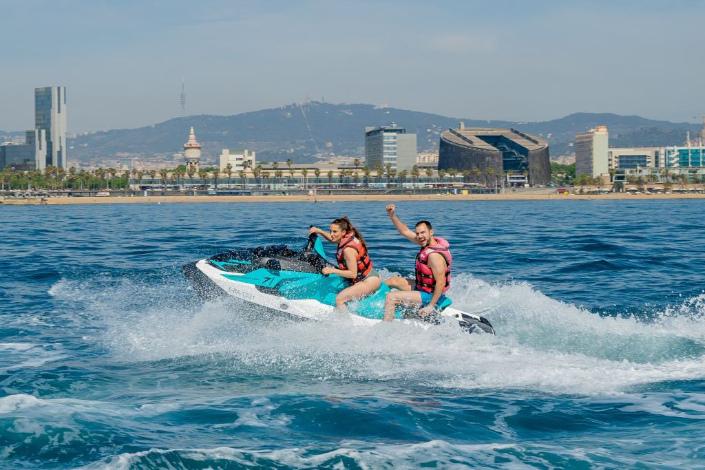 Alquiler de motos acuáticas en Barcelona
