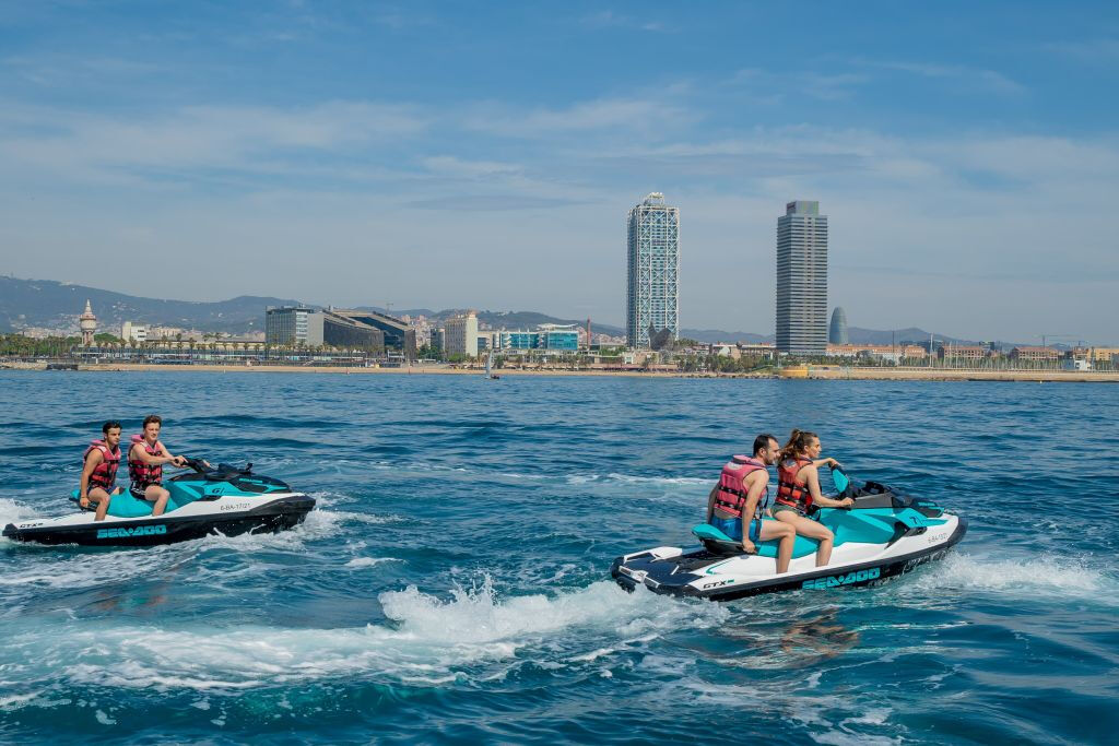 Alquiler de motos acuáticas en Barcelona