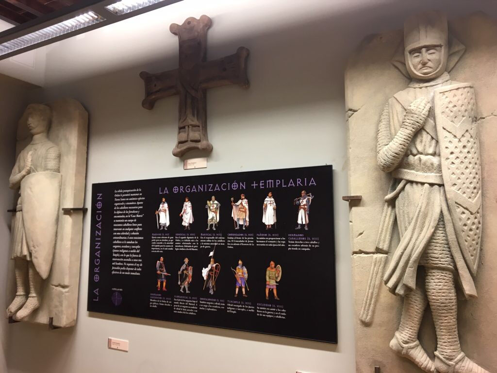 Exposition Templiers et autres ordres militaires de la péninsule