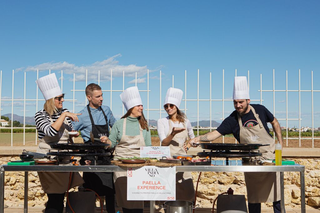 Experiência completa de paella