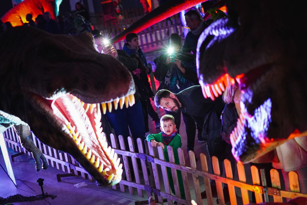 Visita aos Dinossauros em Barcelona