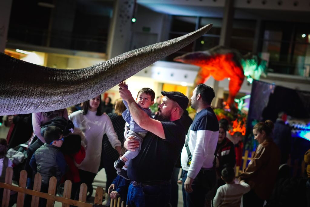Visita aos Dinossauros em Barcelona