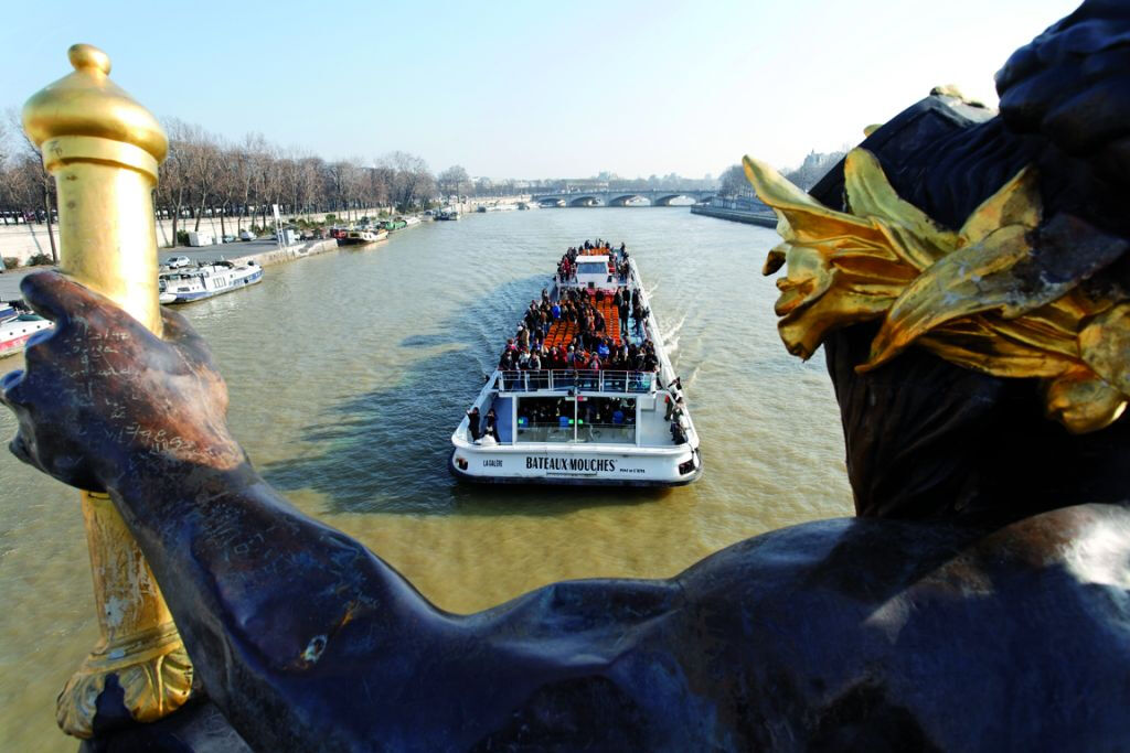 Balade en Bateaux Mouches à Paris