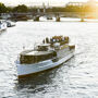 Seine River: Evening Cruise with Music Onboard + Audio Guide App