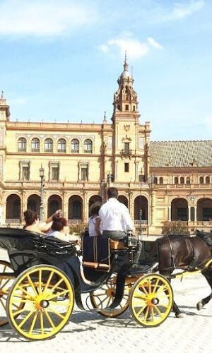 Paseo en coche de caballos por Sevilla