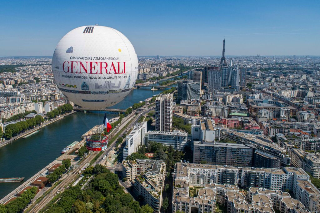 Generali Volo in mongolfiera su Parigi