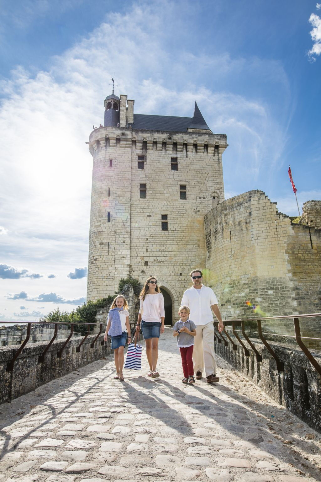 Forteresse royale de Chinon: Billet d'entrée + Audioguide