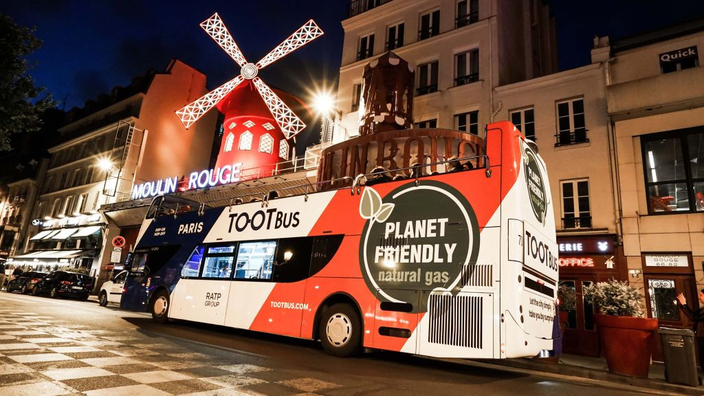 Tootbus Paris: Passeio noturno ecológico