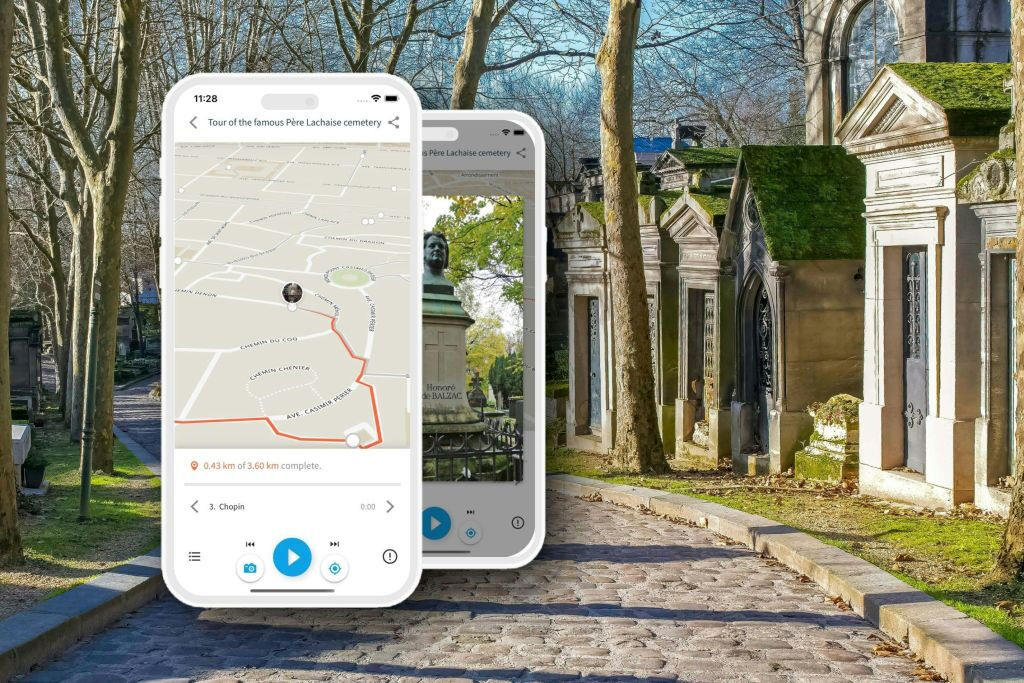 Audio Guide App para o seu Smartphone: Passeio ao Cemitério Père Lachaise