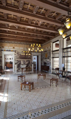 Villa Kérylos: Entrada de acceso rápido