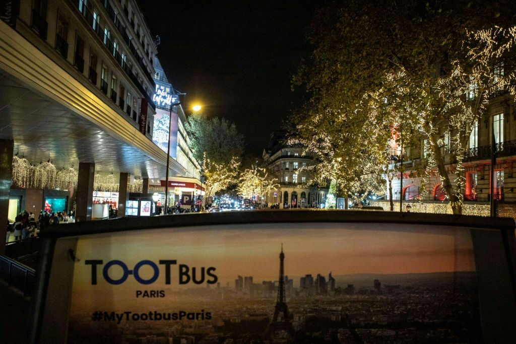 Tootbus Paris: Tour ecológico pelas luzes de Natal
