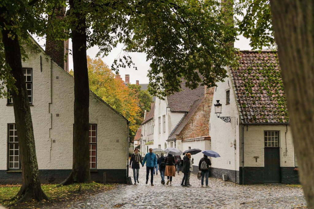 Bruges: Viagem de um dia autodirigida com transporte de Paris