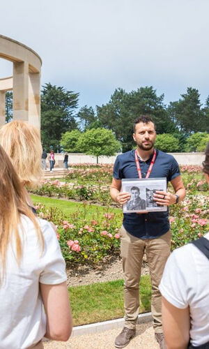 Musée Mémorial de Caen et Sites du Jour J : visite guidée et transport