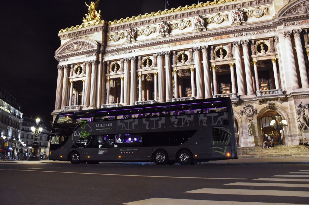 Bus Toqué Paris: le Champs-Elysées: Tour com jantar bistronômico de 3 pratos