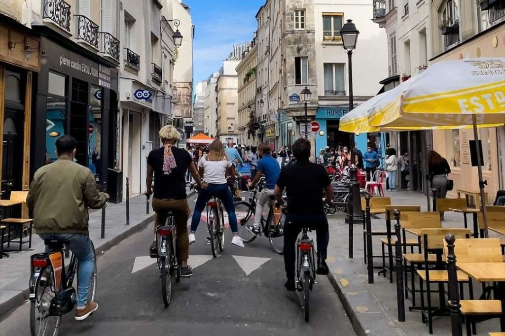 Paris : Visite guidée à vélo des hauts lieux de la ville