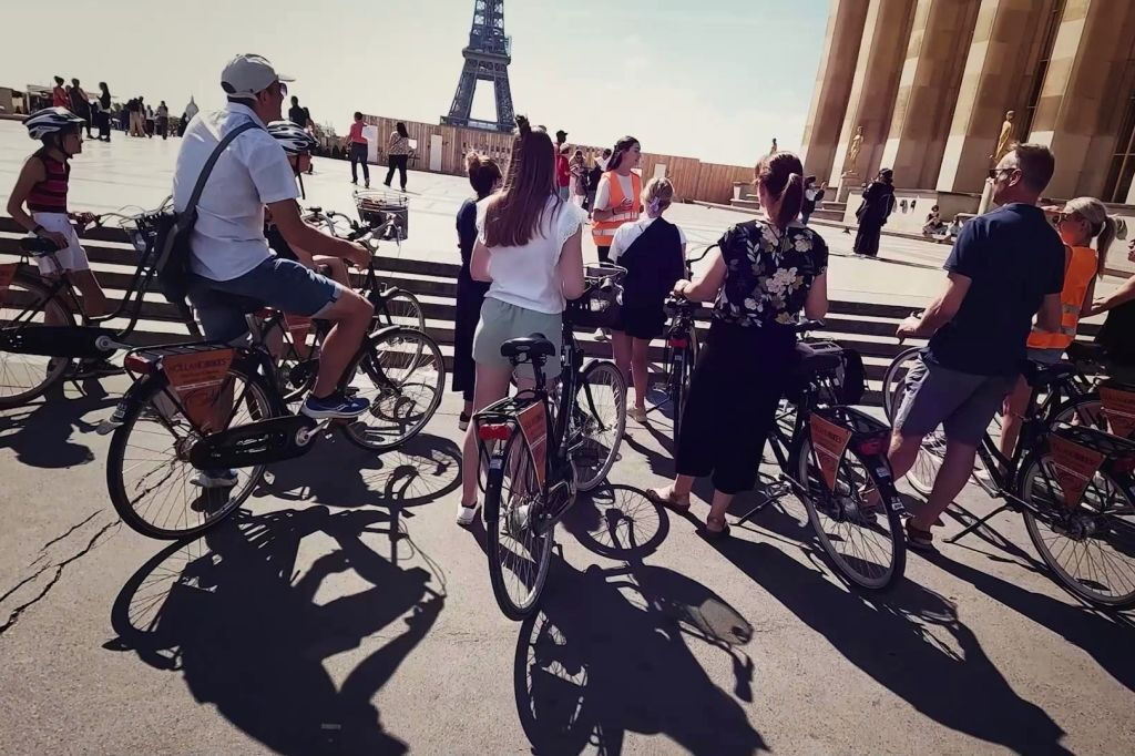 Paris : Visite guidée à vélo des hauts lieux de la ville