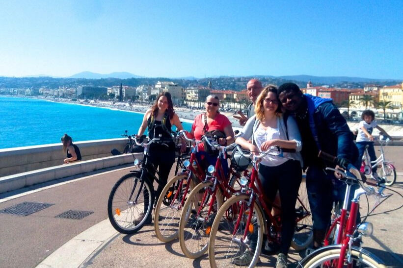 Visita panorámica de Niza en bicicleta eléctrica