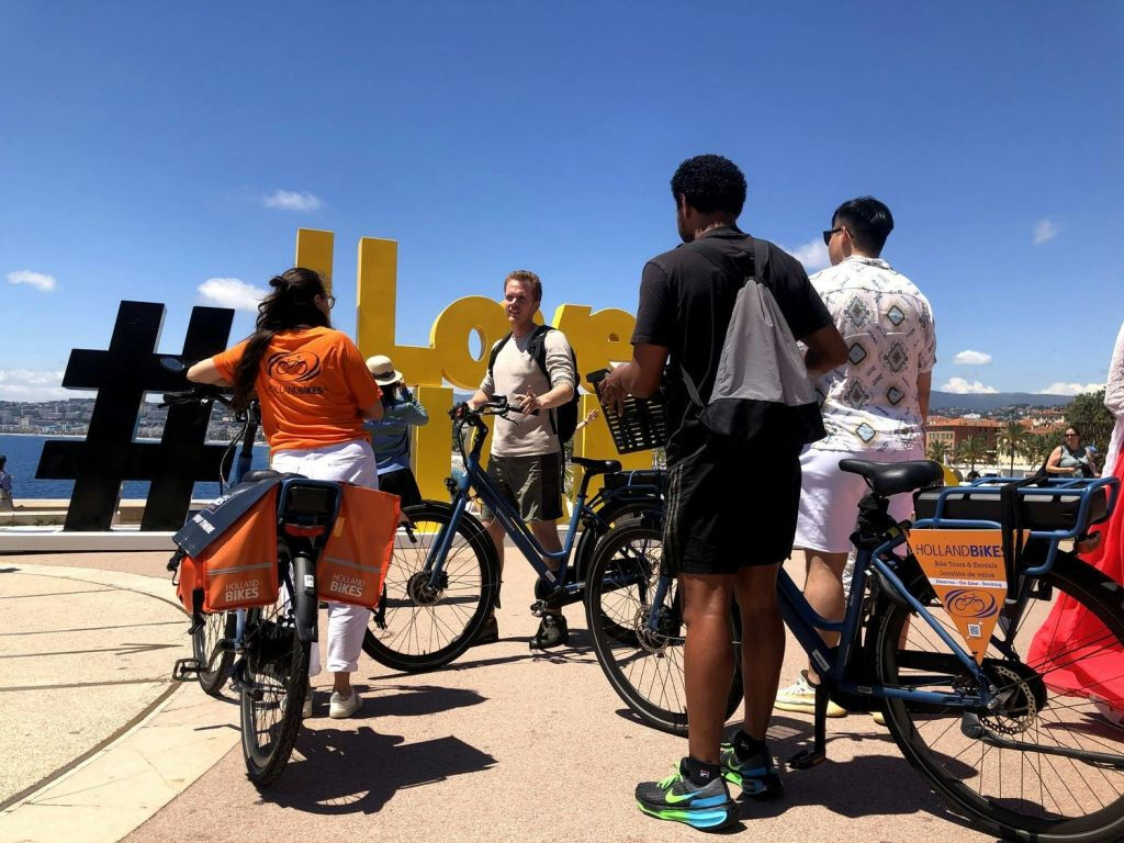 Panoramic Tour of Nice on E-Bike