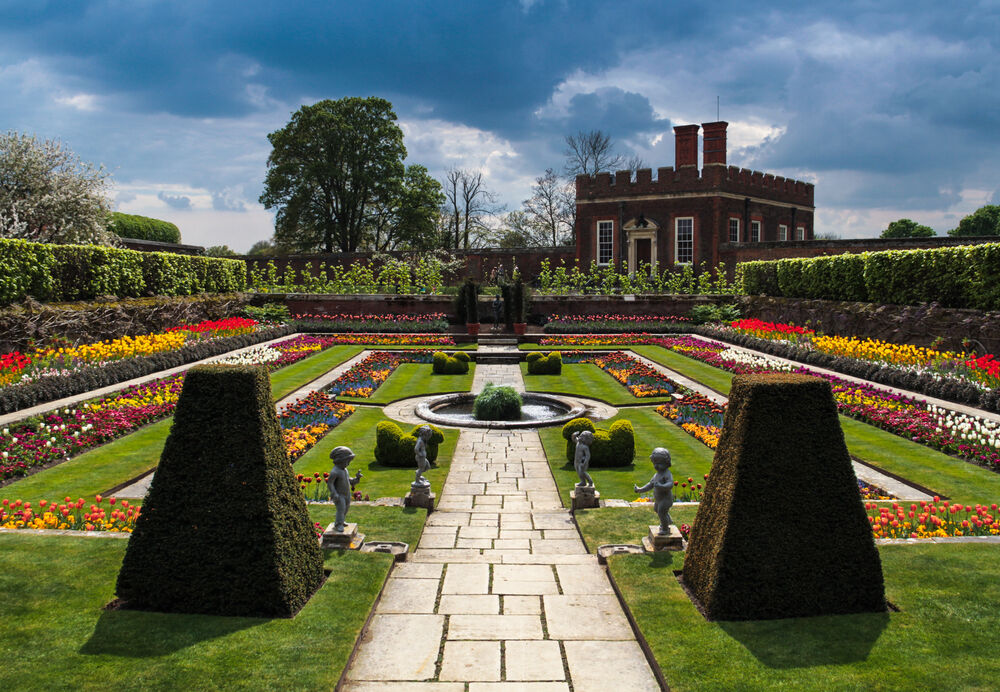 Palacio, Jardines y Laberinto de Hampton Court: Entrada