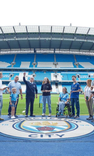 Visite du stade de Manchester City