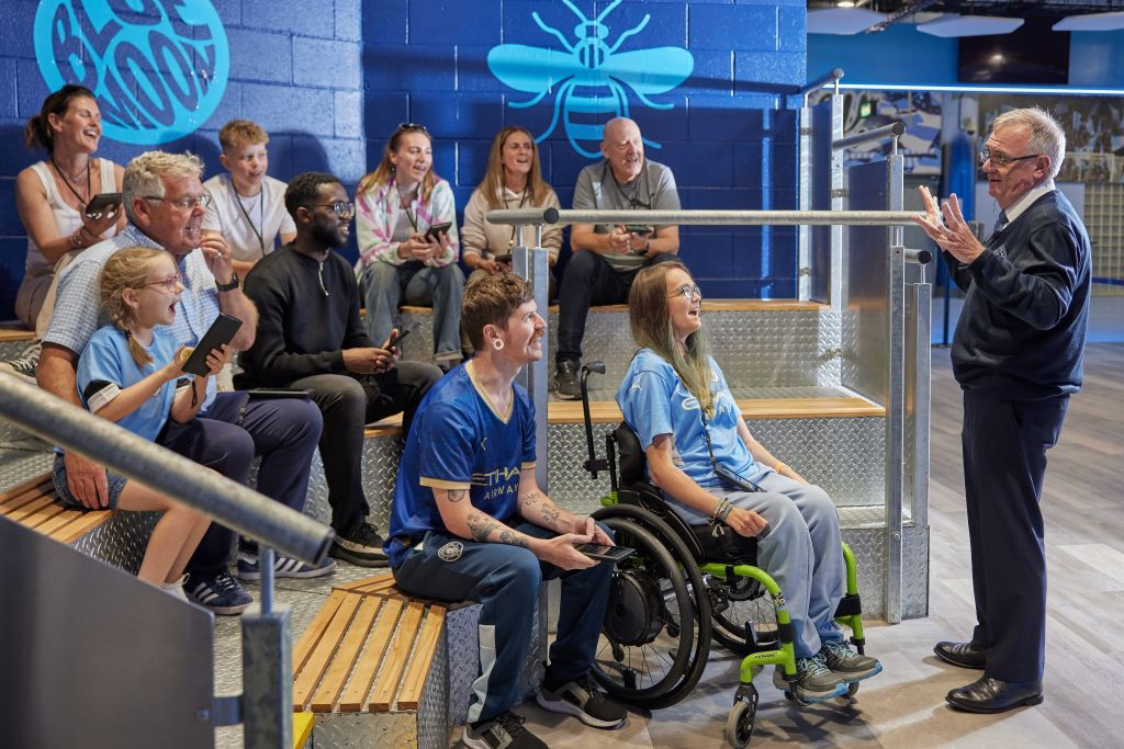 Visite du stade de Manchester City