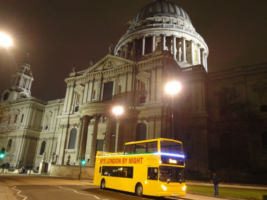 Londres de nuit : Visite en bus avec guide