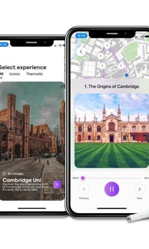 Cambridge City Audio Guide App for Your Smartphone