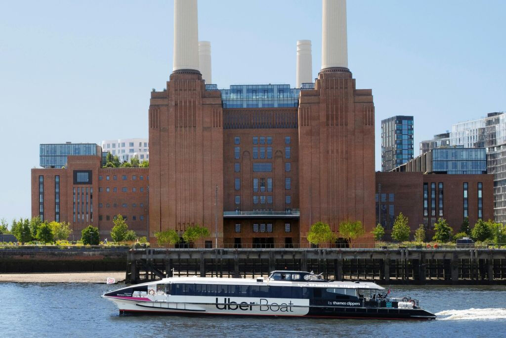 Uber Boat de Thames Clippers: Trayecto de ida