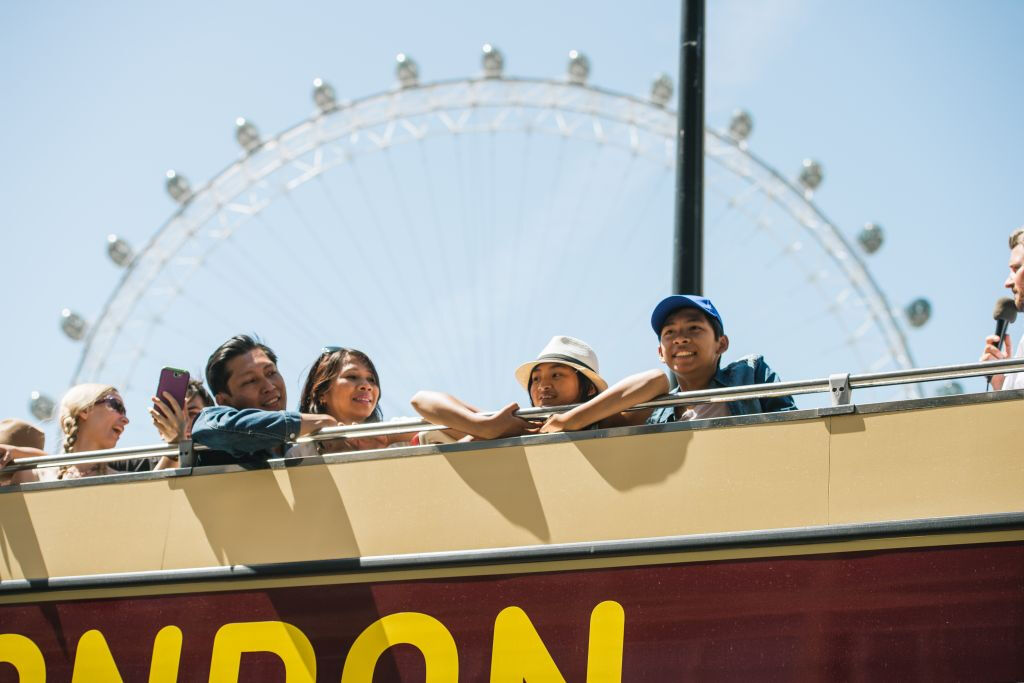 Londres: Tour en bus turístico Big Bus, Tour a pie + Crucero por el Támesis